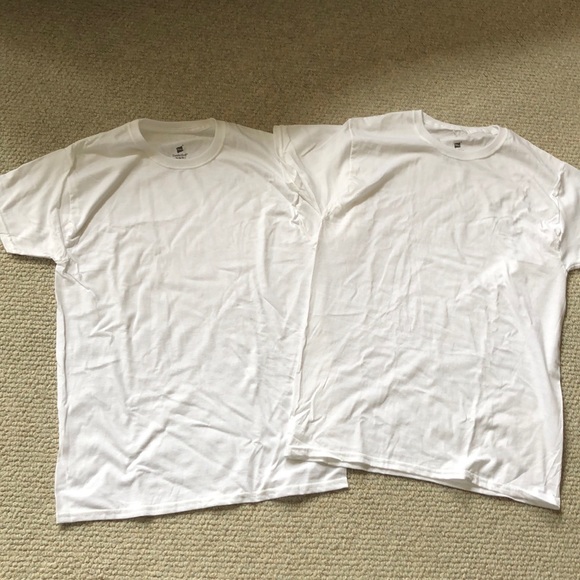 Hanes Other - 2 Brand New Medium Hanes white shirts 👕